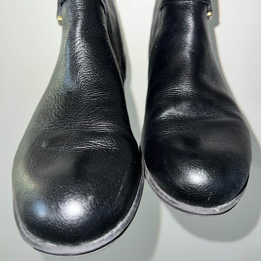 Black Boots Leather Upper Size Womens 9 Naturalizer Joylynn Knee - Picture 9 of 12